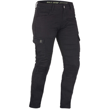 Pantalon moto pour homme LIZARD CARGO en textile avec protections amovibles