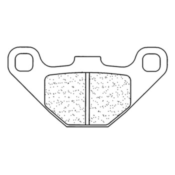 Plaquettes de frein Quad métal fritté - 2466ATV1 Cl brakes