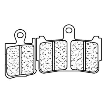 Plaquettes de frein Route métal fritté - 1216XBK5 Cl brakes