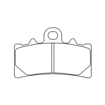 Plaquettes de frein Route métal fritté - 1233A3+ Cl brakes