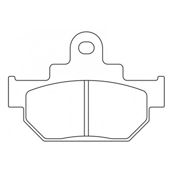 Plaquettes de frein Route métal fritté - 2387A3+ Cl brakes